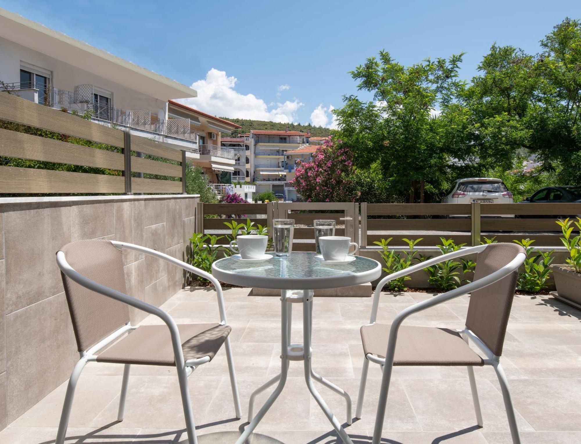 Olenia Luxury Apartments 4 Néos Marmarás Exterior foto